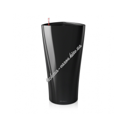 LECHUZA Delta Premium 40 Черный глянец
